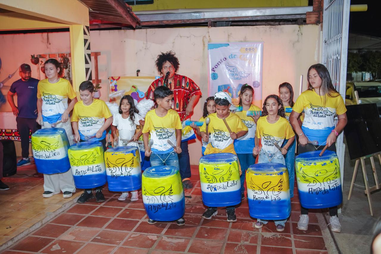 Anjos da Lata e Instituto INCA desenvolvem 1ª Orquestra de Sucata