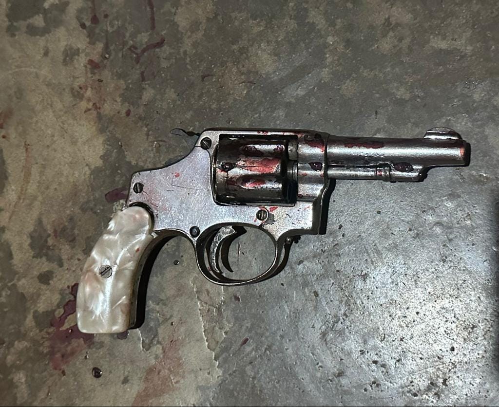 Polícia Militar apreende arma de fogo e tabletes de maconha com faccionado em Araguaiana