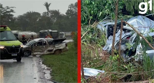 Recém-casado morre em acidente na BR-364 enquanto seguia para a lua de mel em Chapada dos Guimarães