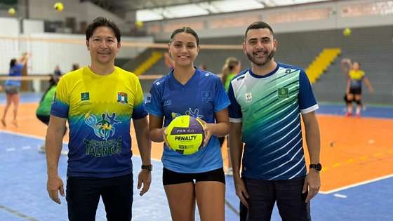 “Estou muito feliz e honrada em representar Mato Grosso”, diz atleta convocada para seleção sub-16 de vôlei