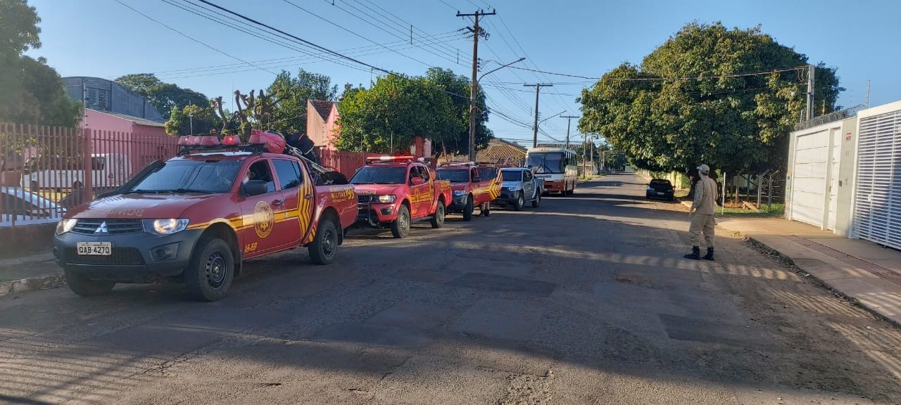 “Foi um princípio de parada respiratória por engasgamento”, diz capitão após bombeiros salvarem bebê