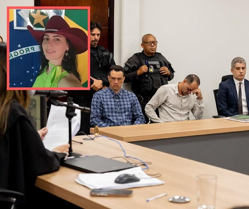 “Condenação é injusta”, alegam ex-marido e cunhado ao recorrer de pena de 63 anos pela morte da filha de deputado