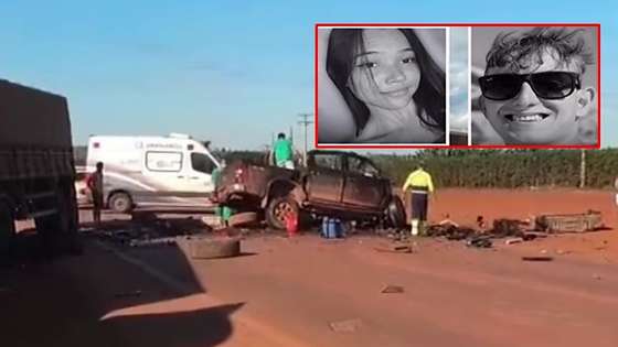 “Sequência de crimes terminou em colisão com duas mortes”, aponta polícia em caso na BR-163; VEJA O VÍDEO