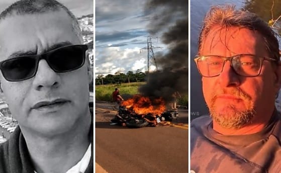 “Moto pegou fogo”, diz Polícia após acidente que matou dois empresários na MT-170
