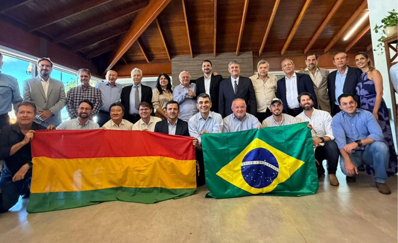 Em visita do governador de Santa Cruz, Moretto articula integração entre Bolívia e a região oeste de MT