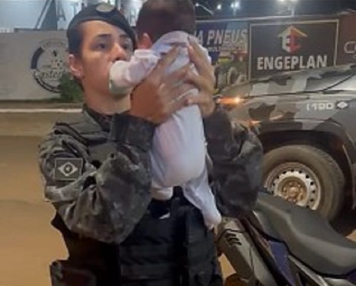Rotam salva bebê Recém-nascido após engasgamento em Juína; VEJA O VÍDEO