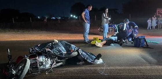 Soldado do Exército morre em colisão entre motos na MT-358; outra vítima também não resistiu; VEJA VÍDEO