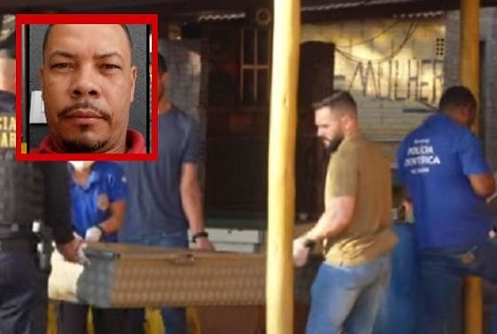 Homem é executado a tiros dentro de bar; dupla foge de motocicleta