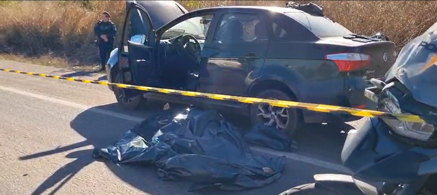"Suspeito reagiu à abordagem e foi neutralizado", diz tenente-coronel sobre perseguição com carro furtado em Várzea Grande