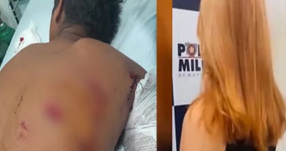 Mulher esfaqueia companheiro enquanto ele dormia após sonhar com traição