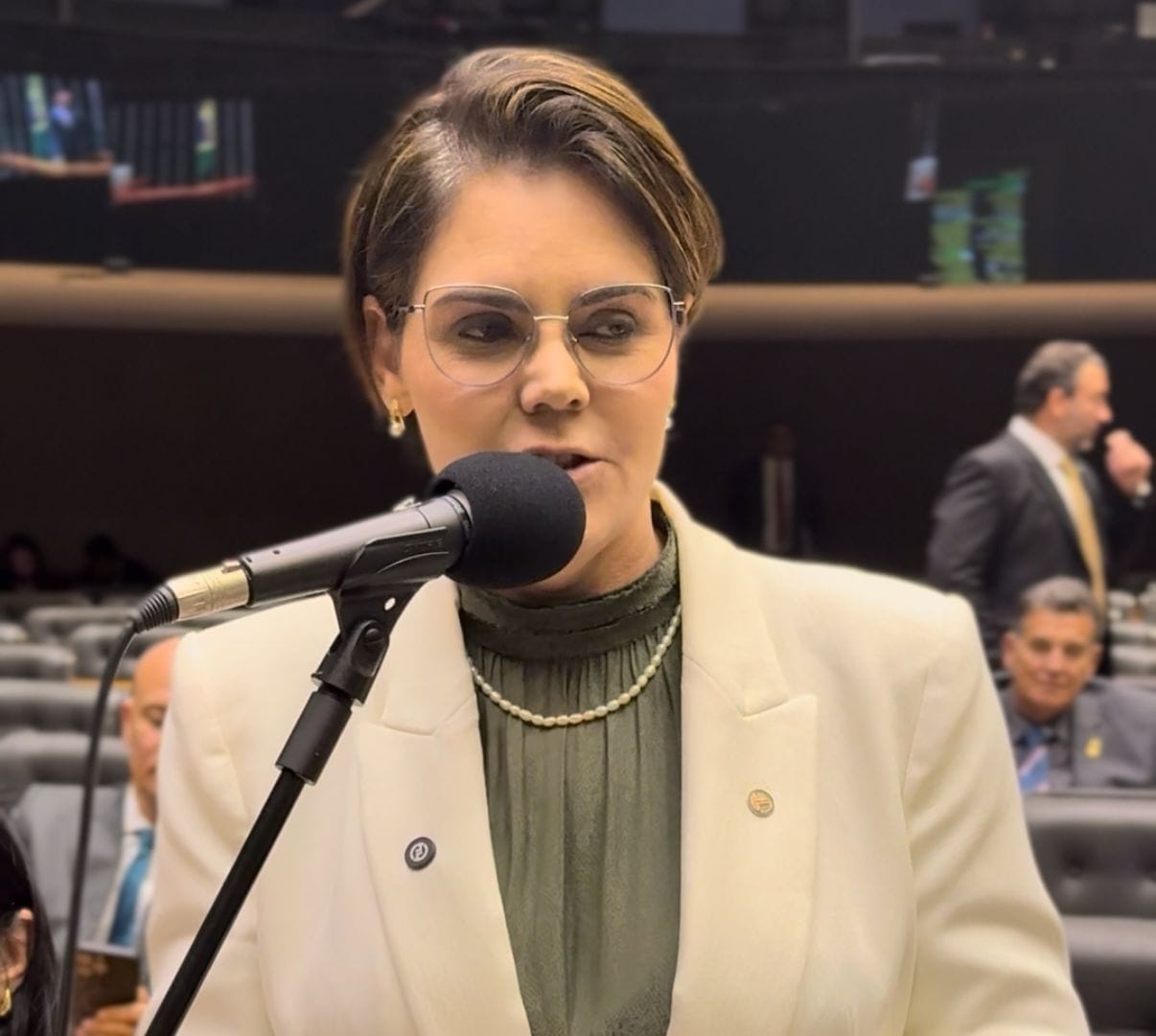 “Não podemos ter medo de investigar”, diz Coronel Fernanda sobre convocação de Vorcaro