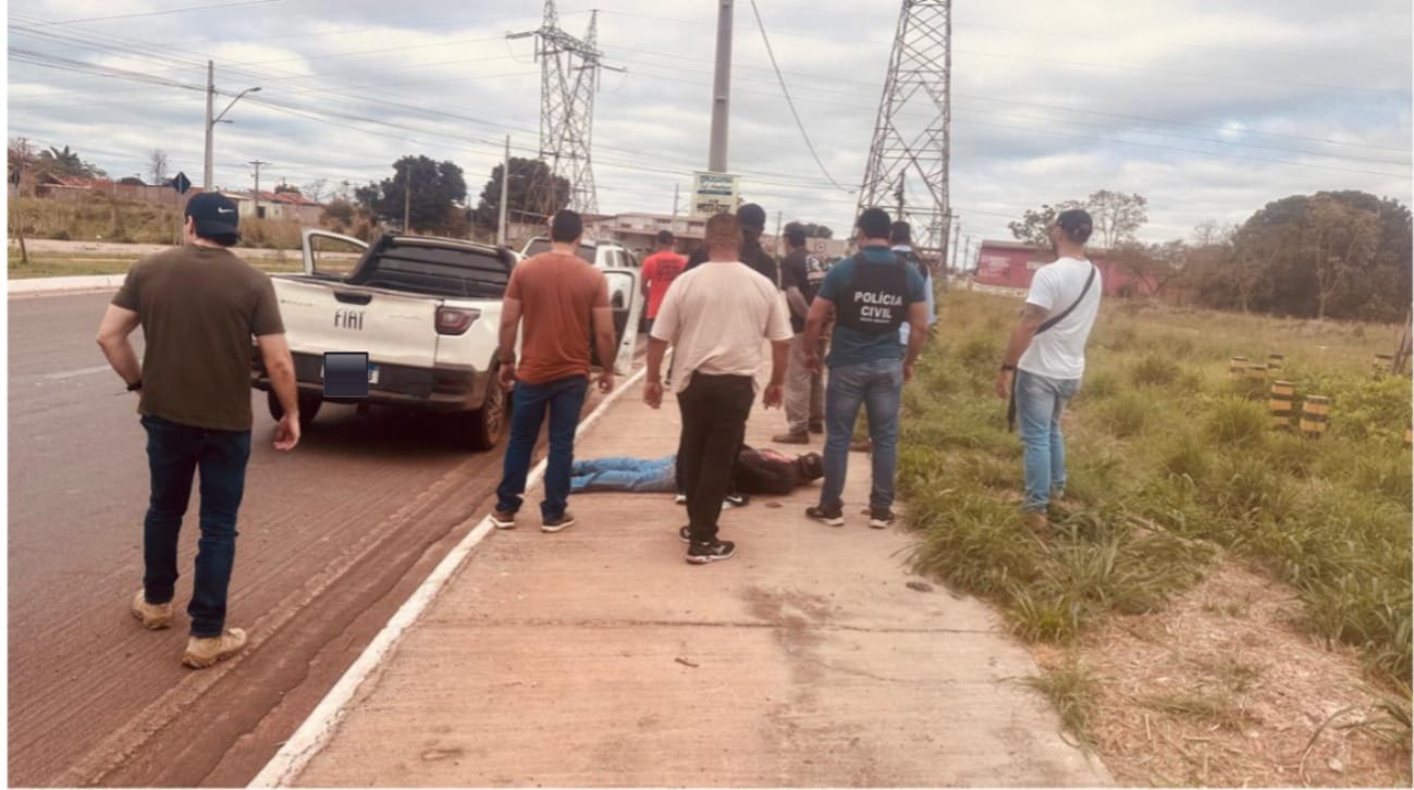 Quadrilha rende vigia e rouba mais de 500 quilos de cobre em Cuiabá;VEJA VÍDEO