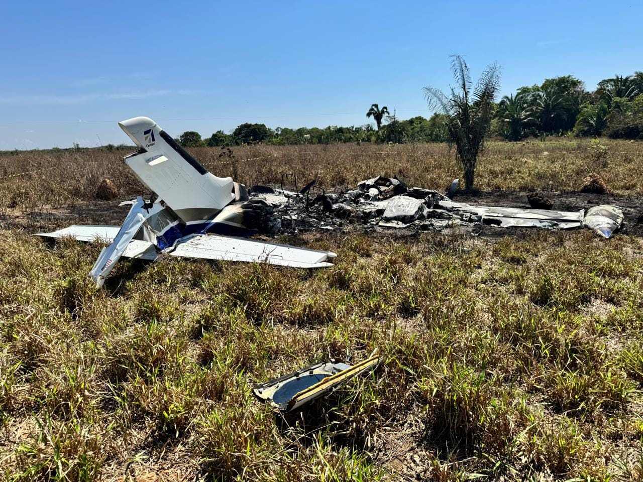 “Aeronave seria novamente empregada em atividade ilícita”, diz delegado sobre queda em Água Boa