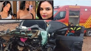Colisão frontal entre carro e carreta mata três amigas no Norte de Mato Grosso