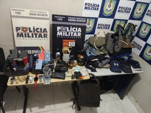 PM prende três suspeitos por furto a residências no interior de MT e recupera veículo