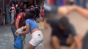 Homem dá soco em criança autista é lixado por população; VEJA O VÍDEO