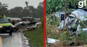 Recém-casado morre em acidente na BR-364 enquanto seguia para a lua de mel em Chapada dos Guimarães