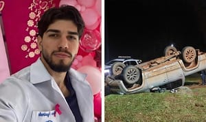 “Meu filho está lutando pela vida”, diz vereadora após capotamento na MT-100