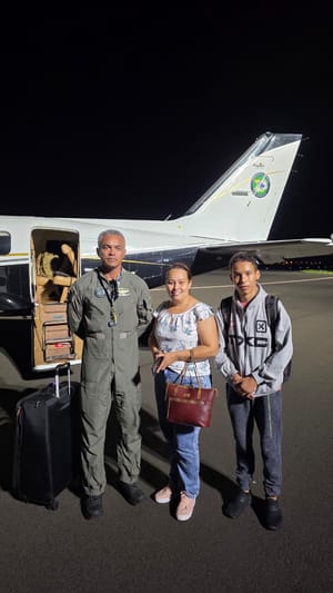 “Onde a esperança ganha asas”: Ciopaer realiza transporte emergencial de paciente para transplante