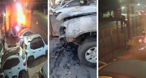 “Criminosos invadem autopeças, e colocam fogo em veículos em Várzea Grande”; VEJA O VÍDEO