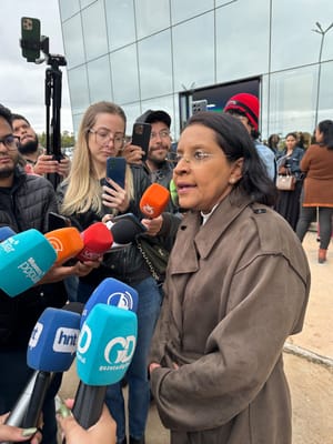 Entre os gols da Seleção e o respeito às mulheres, Gisela reforça o Protocolo 'Não é Não'