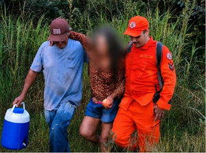 Idosa com demência é encontrada viva após dois dias desaparecida em mata às margens de rio em MT