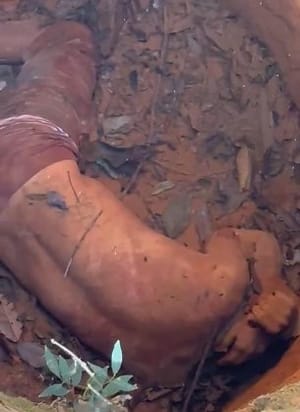 Corpo de homem é encontrado em cova rasa com marcas de tiros