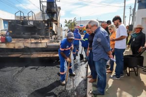 Prefeita anuncia R$ 15,1 milhões para recapeamento em bairros de Várzea Grande