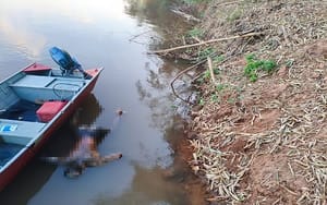 Pescador encontra corpo de homem boiando no Rio Vermelho em Rondonópolis