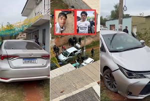 PM prende dupla após roubo à casa de promotor aposentado em Cuiabá; VEJA VÍDEO
