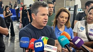 "A maioria dos prefeitos nos apoia inclusive do PL" diz Mauro Mendes; VEJA VÍDEO