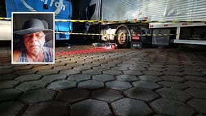 Caminhoneiro tenta frear bitrem em movimento e morre prensado pelo próprio veículo em VG; VEJA VÍDEO