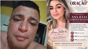 “‘Só queria uma oração de fé pela vida da minha filha’, pede pai de jovem ferida em acidente”