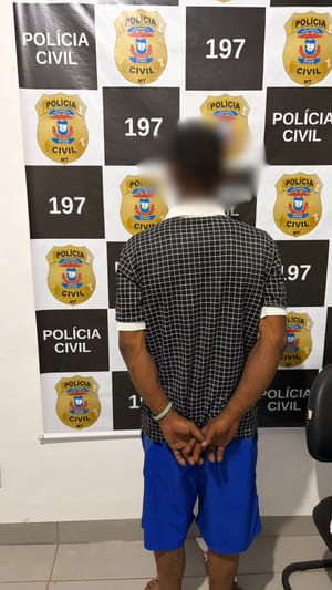 Suspeito de homicídio é preso menos de 12 horas após crime