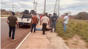 Quadrilha rende vigia e rouba mais de 500 quilos de cobre em Cuiabá;VEJA VÍDEO