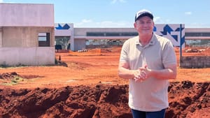 Moretto visita obras do Hospital Regional de Tangará da Serra e destaca avanço para a saúde