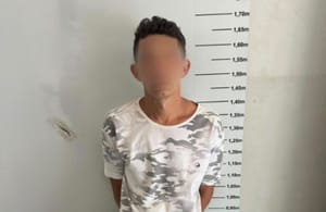 “Alguém vai morrer”: homem é preso após tentar matar esposa com faca