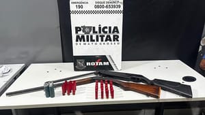 Idoso é preso ameaçar mulher com arma em Várzea Grande