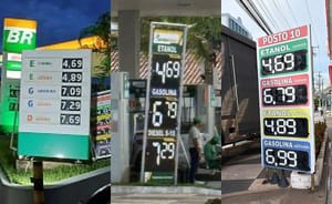 Gasolina chega a R$ 7,19 e etanol a R$ 4,39 em postos de Cuiabá