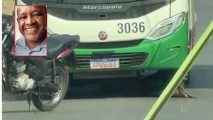 Homem que morreu atropelado por micro-ônibus é identificado em Cuiabá